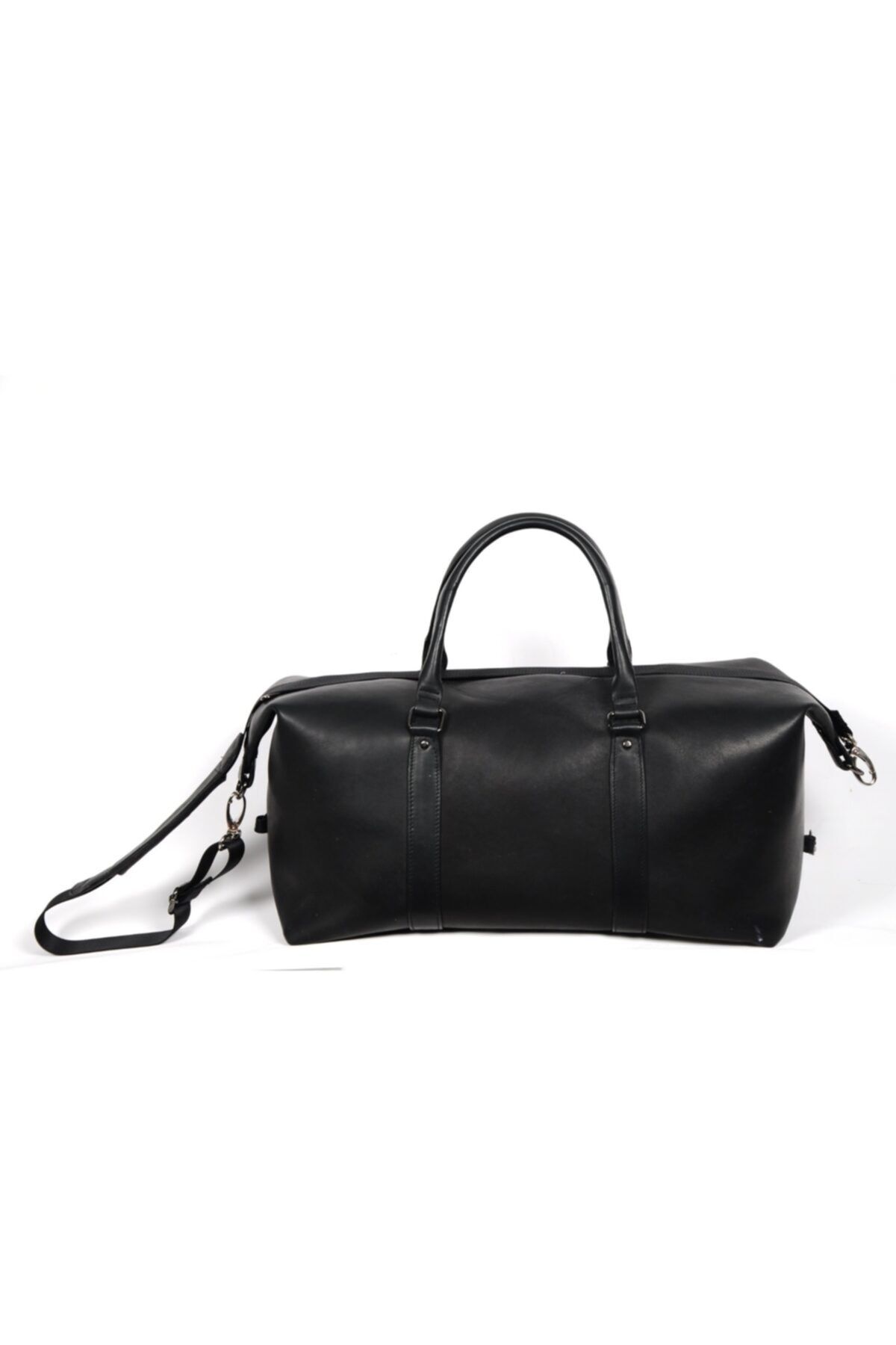 Arthur Siyah Hakiki Deri Seyahat Çantası Bavul